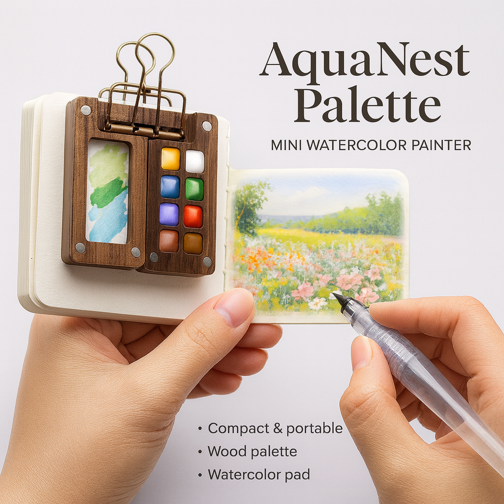 Unleash Art Anywhere with AquaNest Palette